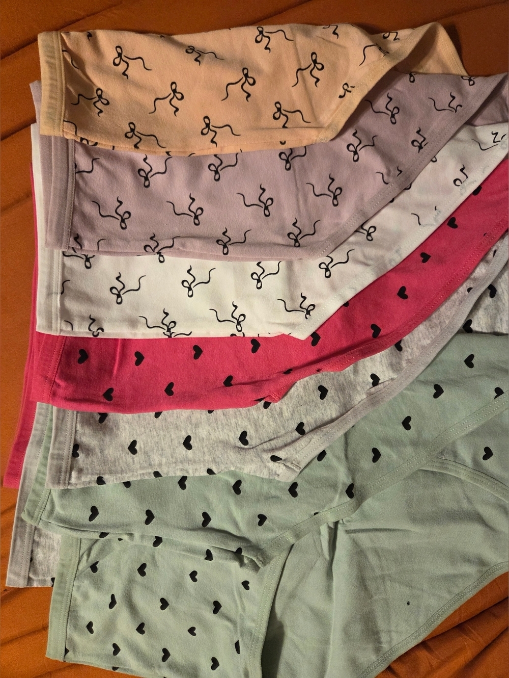 NWT Plus Size XL Cotton High Waist Briefs 6 Pack Tummy Control Underwear Set - Picture 5 of 5